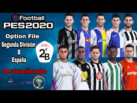 Option File Segunda División B de España para PES 2020 Ps4 | Gameplay Galaxy – camisetasnew.es