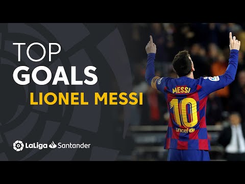 ALL GOALS Lionel Messi LaLiga Santander 2019/2020
