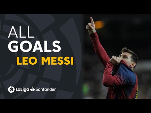 ALL GOALS Leo Messi LaLiga Santander 2/5