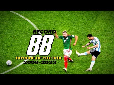 Lionel Messi – All 88 Outside Of The Box Goals (2006 – 2023).HD