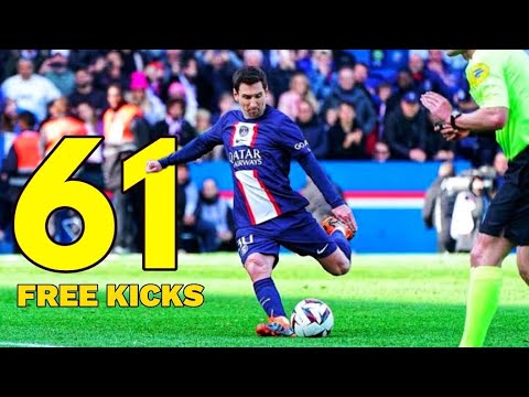 Lionel Messi – All 61 FREE KICK Goals In Career (2008 – 2023).HD