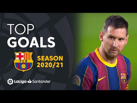 TOP 10 GOLES FC Barcelona LaLiga Santander 2020/2021