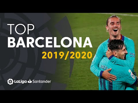 TOP 10 GOLES FC Barcelona LaLiga Santander 2019/2020