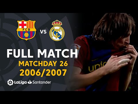 FC Barcelona vs Real Madrid (3-3) J26 2006/2007 – FULL MATCH
