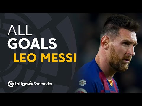 ALL GOALS Leo Messi LaLiga Santander