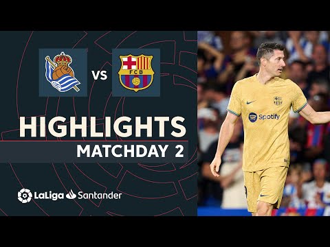Resumen de Real Sociedad vs FC Barcelona (1-4)