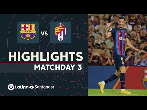 Resumen de FC Barcelona vs Real Valladolid (4-0)