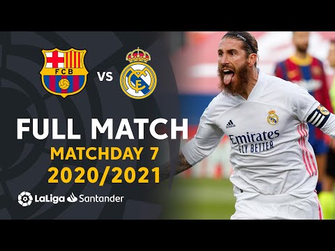 FC Barcelona vs Real Madrid (1-3) J07 2020/2021 – FULL MATCH