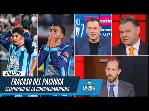 Pachuca, ELIMINADO de la Concachampions. El actual campeón de la Liga MX FRACASÓ | Futbol Picante