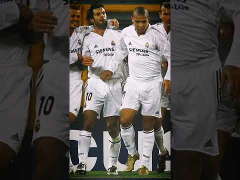 Real Madrid squad Juara La Liga 2002/2003, Juara Liga Champion 2002❤#shorts #youtube #realmadrid
