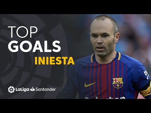 TOP 10 GOALS LaLiga Andrés Iniesta