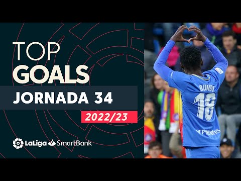 Todos los goles de la jornada 34 de LaLiga SmartBank 2022/2023 – camisetasnew.es