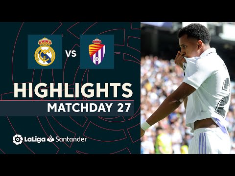 Resumen de Real Madrid vs Real Valladolid (6-0)