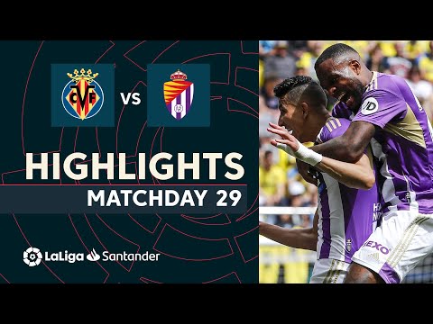 Resumen de Villarreal CF vs Real Valladolid (1-2)