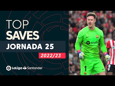 LaLiga TOP 5 Paradas Jornada 25 LaLiga Santander 2022/2023