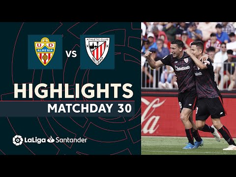 Resumen de UD Almería vs Athletic Club (1-2)