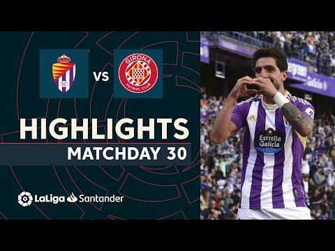 Resumen de Real Valladolid vs Girona FC (1-0)