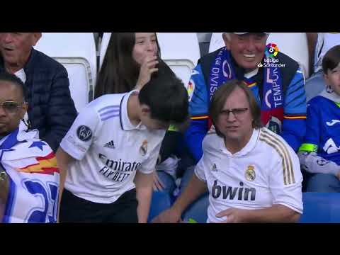 Calentamiento Real Madrid vs Getafe CF