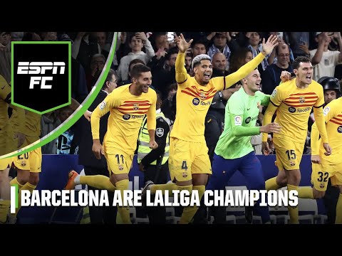 PRAGMATIC Barcelona are now 2022-23 LaLiga champions: Messi next?! 🏆 | ESPN FC