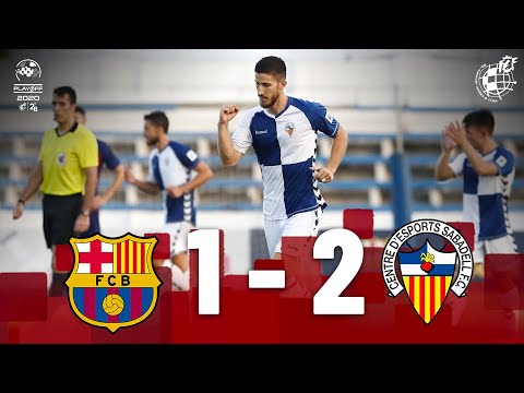 RESUMEN | FC Barcelona «B» 1 – 2 CE Sabadell | Playoff de ascenso a Segunda División – camisetasnew.es