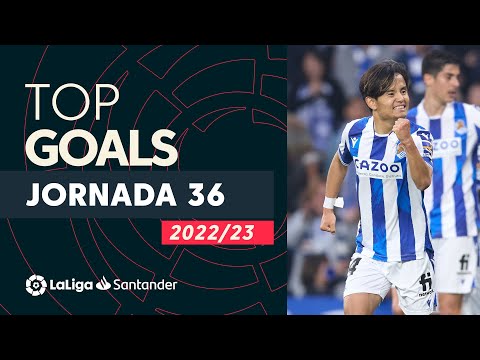 LaLiga TOP 5 Goles Jornada 36 LaLiga Santander 2022/2023