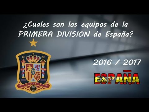 Equipos de la Primera Division de España 2016/2017 – camisetasnew.es