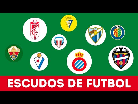 ⚽ #QUIZ / #TRIVIA: Escudos de fútbol de primera y segunda división. ¿Cuántos conoces? #PLAY – camisetasnew.es