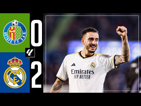 Getafe CF 0-2 Real Madrid | HIGHLIGHTS | LaLiga 2023/24