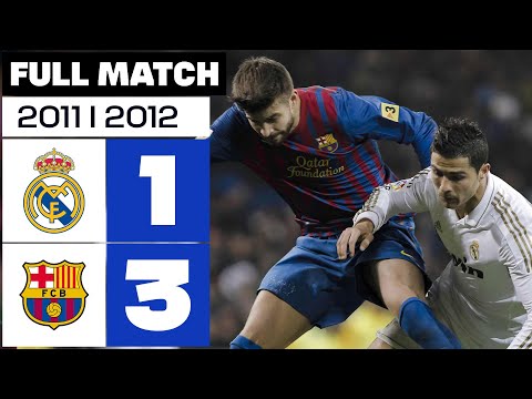 Real Madrid vs FC Barcelona (1-3) J16 2011/2012 – FULL MATCH