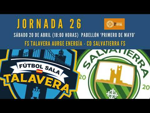 RESUMEN – FS Talavera Aurge Energía – CD Salvatierra FS  (3ª División – Grupo XVI – J26 – 23/24) – camisetasnew.es