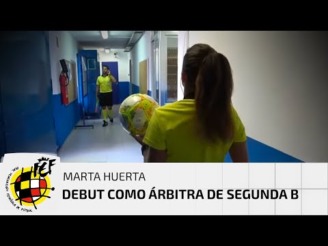 Histórico debut de Marta Huerta como árbitra de Segunda División B – camisetasnew.es